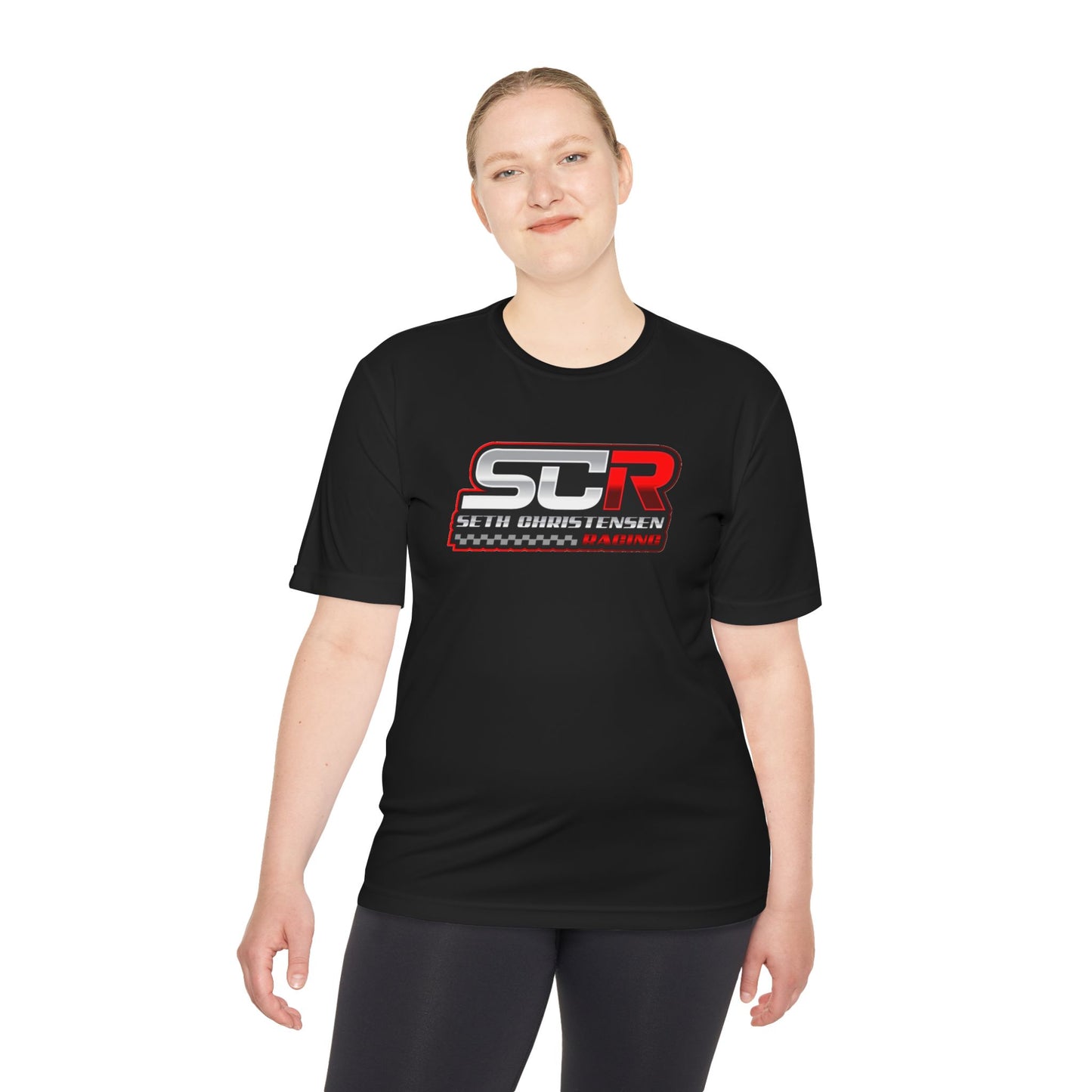 SCR Red | Unisex Moisture Wicking Tee