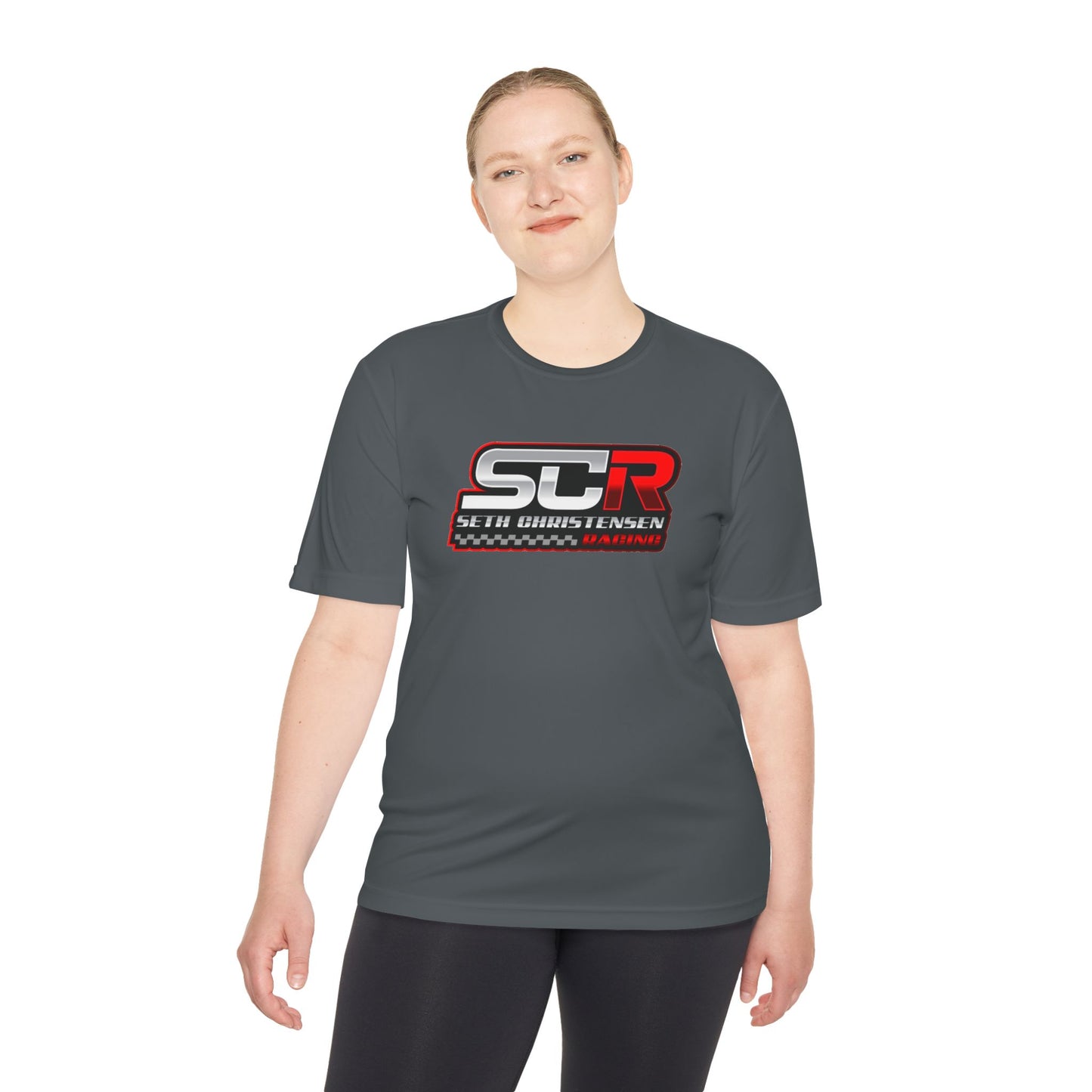 SCR Red | Unisex Moisture Wicking Tee