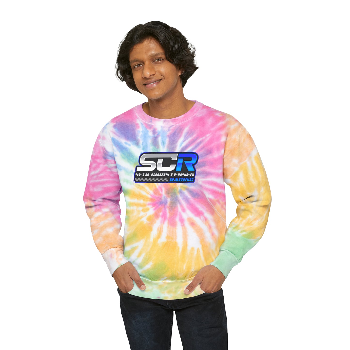Unisex SCR Tie-Dye Sweatshirt