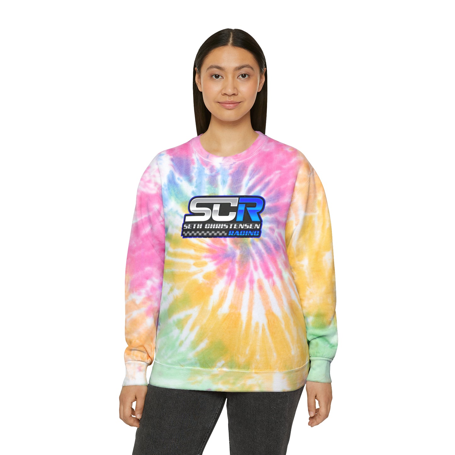 Unisex SCR Tie-Dye Sweatshirt