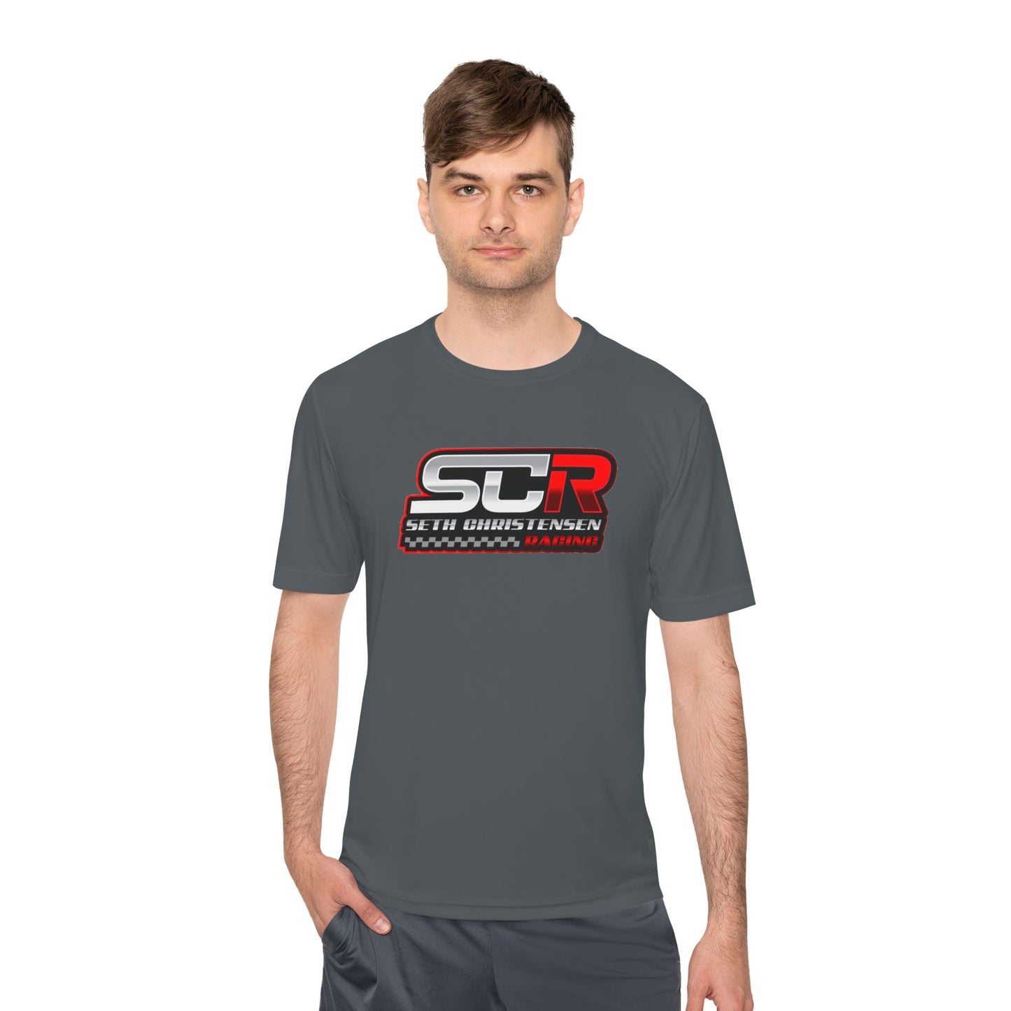 SCR Red | Unisex Moisture Wicking Tee