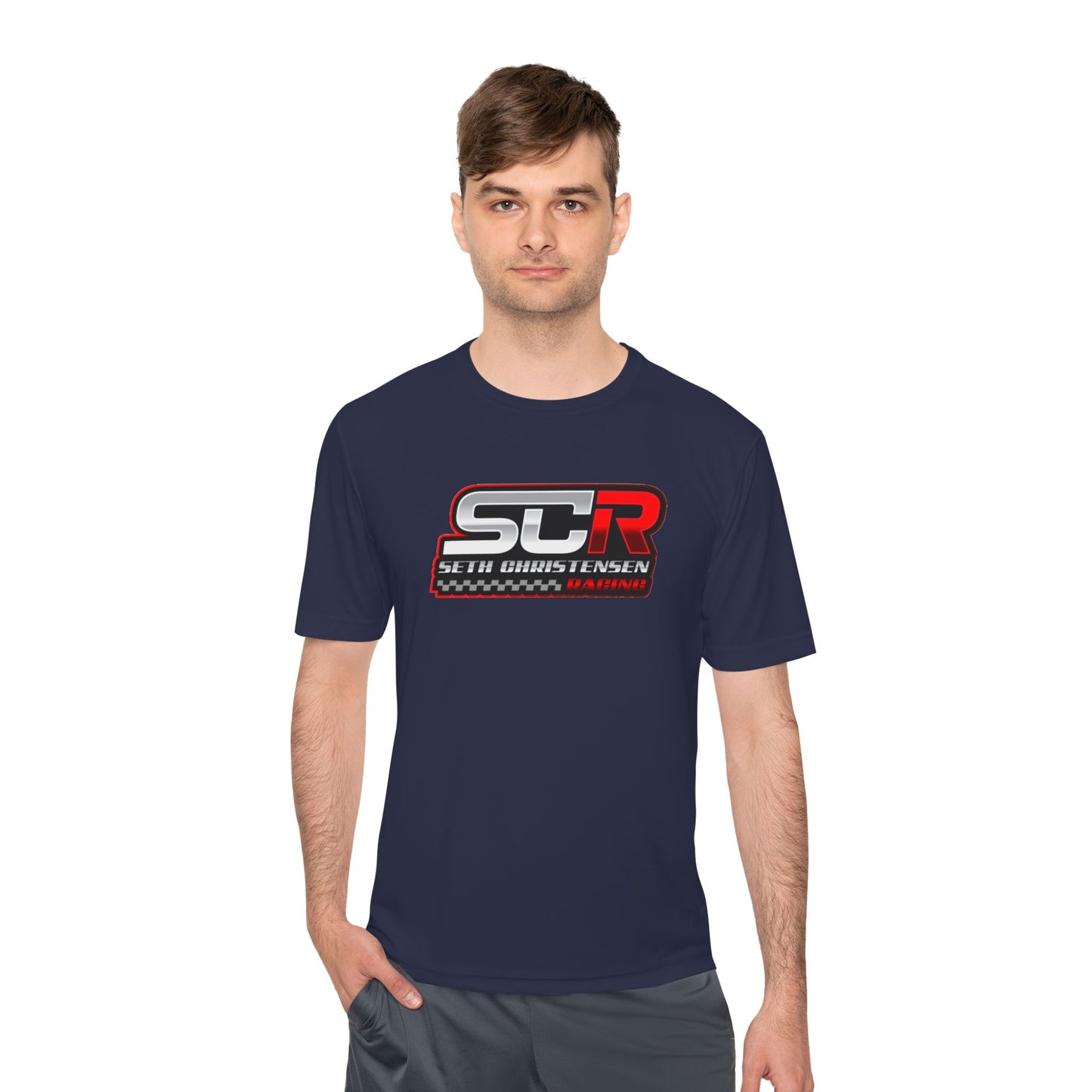 SCR Red | Unisex Moisture Wicking Tee