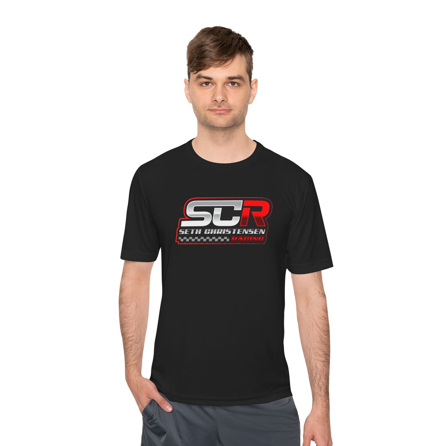 SCR Red | Unisex Moisture Wicking Tee