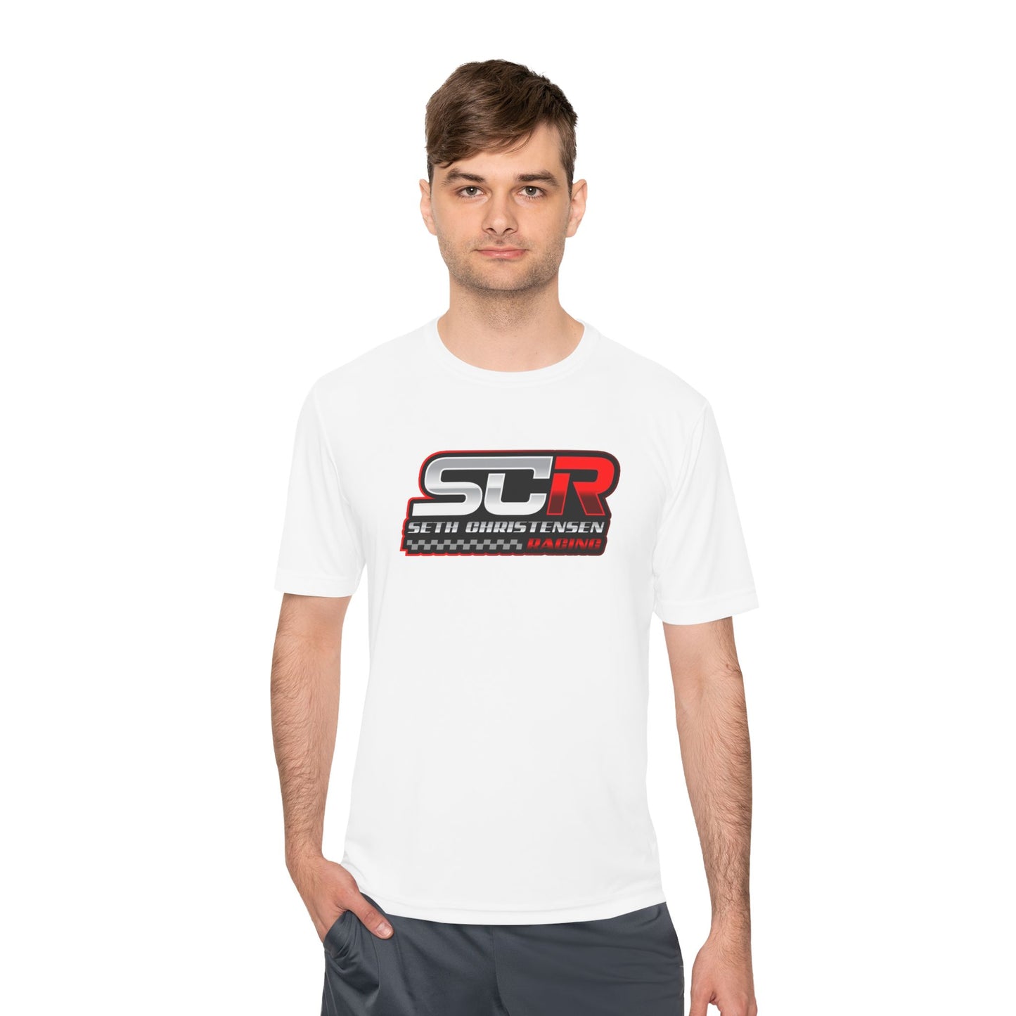 SCR Red | Unisex Moisture Wicking Tee
