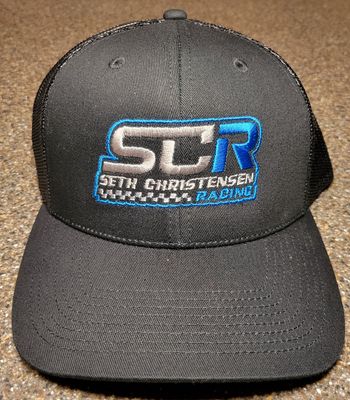 Seth Christensen Racing Hat | Black/Black