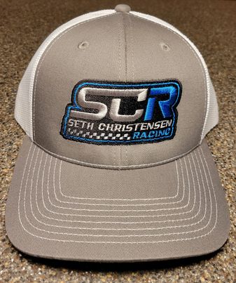 Seth Christensen Racing Hat | Grey/White