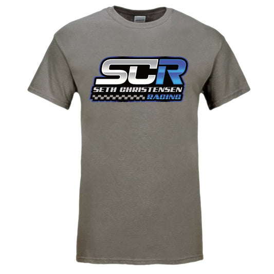 Seth Christensen Racing T-Shirt | Light Grey
